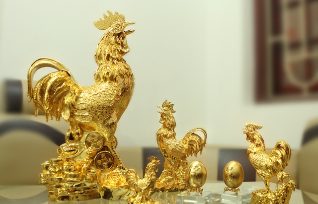 Quà tết độc của một doanh nghiệp Hà Nội: Bộ trứng được làm từ 30 cây vàng nguyên khối - Ảnh 2.