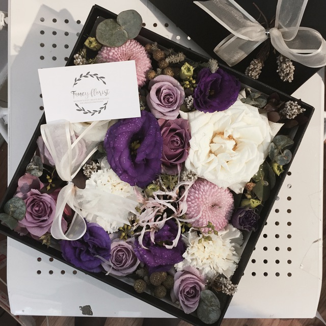 
Sản phẩm hoa dạng hộp của startup Fancy Florist
