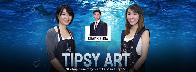 
2 cô gái Cofounders của Tipsy Art được các Sharks đánh giá thông minh và tâm huyết. Gây dựng startup chỉ với 20 triệu đồng, 2 cô gái đã gọi vốn thành công từ Shark Khoa 2,2 tỷ đồng, tương đương 35% cổ phần.
