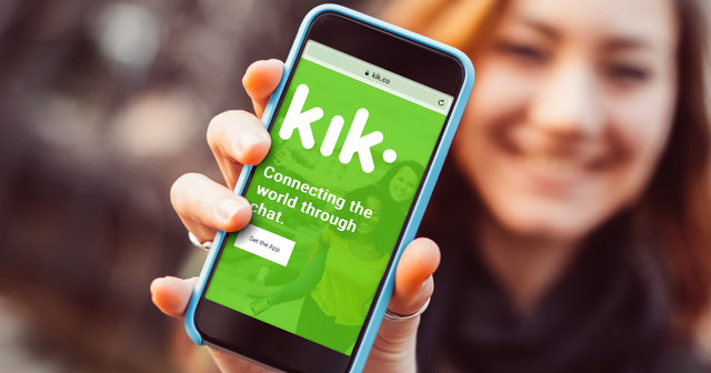 
Ứng dụng nhắn tin của Kik
