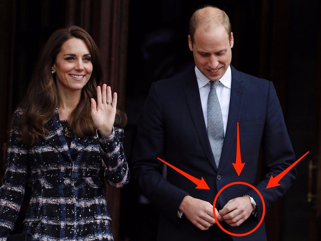 Hoàng tử William không đeo nhẫn bao giờ