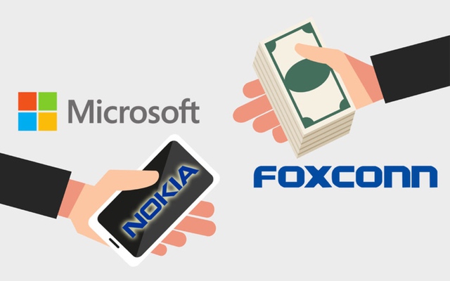 Microsoft đã bán lại quyền sử dụng thương hiệu cho các đối tác, trong đó Foxconn bỏ tiền nhiều nhất.