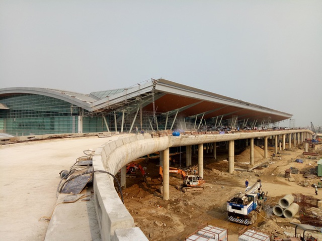 Nhà ga quốc tế sân bay Đà Nẵng đang trong giai đoạn hoàn thiện