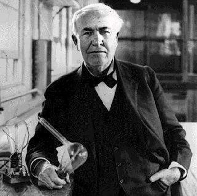 Thomas Edison - nhà phát minh đại tài người Mỹ