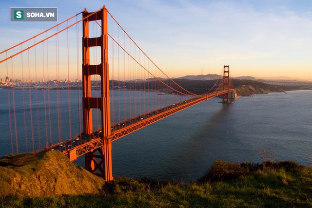 Cầu dây văng Golden Gate.