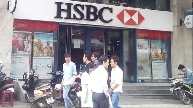 
Phòng Giao dịch Cộng Hòa Ngân hàng HSBC, nơi xảy ra vụ chiếm đoạt tài sản
