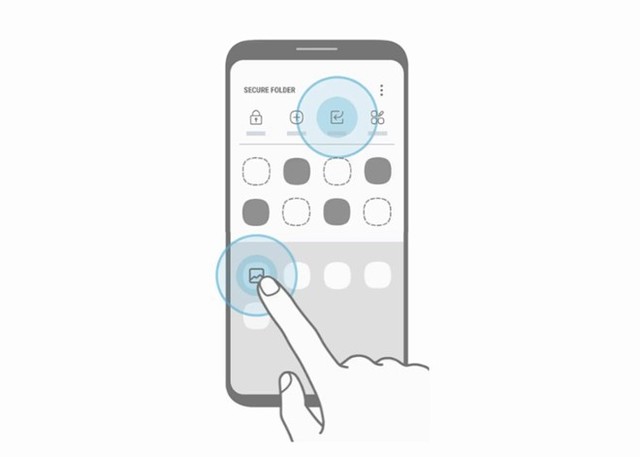 Galaxy S8 và S8 Plus sẽ có tính năng cất giấu dữ liệu nhạy cảm?. Ảnh: Worket.