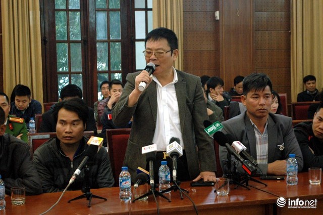 Ông Nguyễn Sơn La phát biểu ý kiến.