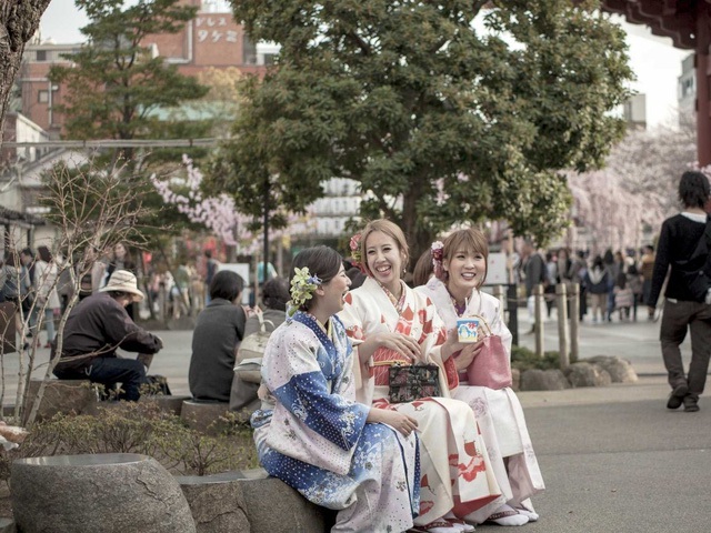 Người Nhật rất hòa nhã và lịch thiệp.