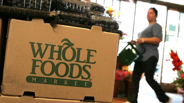 Whole Food, công ty kinh doanh thực phẩm vừa được Amazon mua lại.