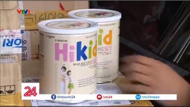 Hơn 600 lon sữa bột Hikid không rõ nguồn gốc bị phát hiện cất giữ trong... xưởng cơ khí ở Hà Nội - Ảnh 1.