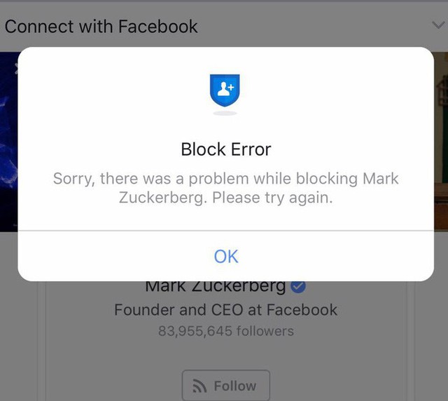 Facebook đã cho phép người dùng chặn... Mark Zuckerberg - Ảnh 2.