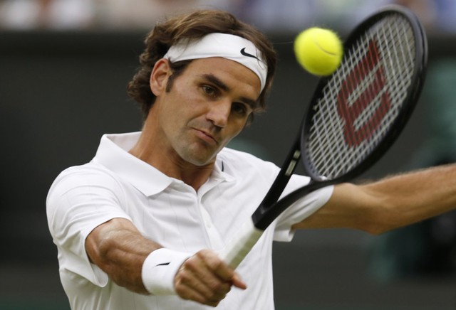 
Federer và chiếc vợt được thửa riêng
