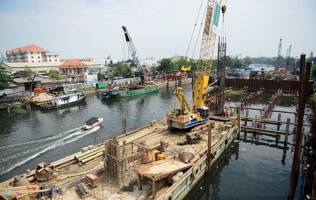 Các công trình chống ngập quy mô lớn chưa từng có ở Sài Gòn - Ảnh 14.