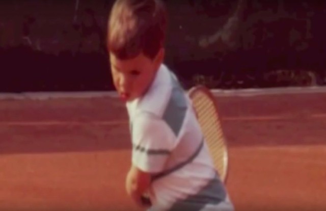 
Federer năm 8 tuổi
