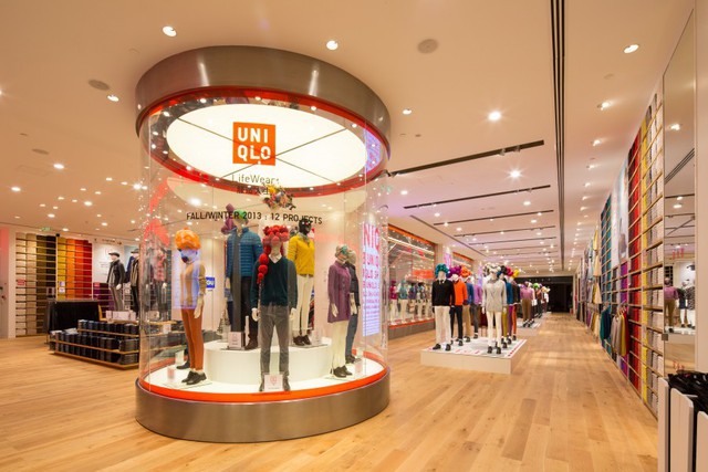 Một cửa hàng flagship của Uniqlo ở Thượng Hải