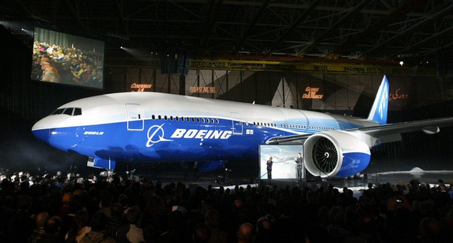 Chiếc Boeing 777-200LR.