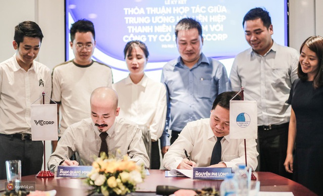 Lễ ký kết thỏa thuận hợp tác giữa TW Hội Liên hiệp Thanh niên Việt Nam và Công ty CP VCCorp - Ảnh 5.