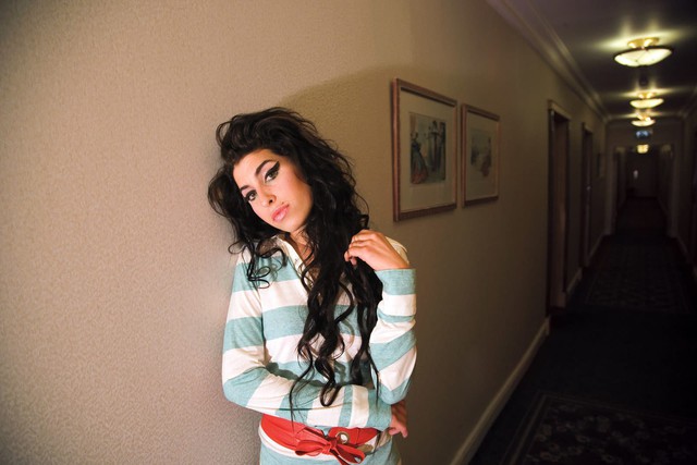 Amy Winehouse, ảnh chụp tại London vào năm 2005.