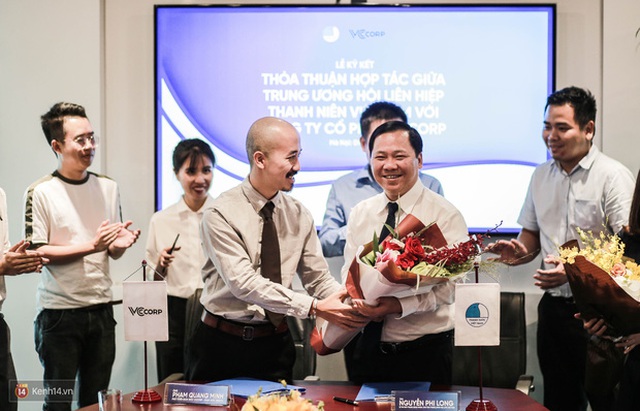 Lễ ký kết thỏa thuận hợp tác giữa TW Hội Liên hiệp Thanh niên Việt Nam và Công ty CP VCCorp - Ảnh 8.