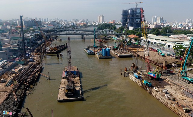 Các công trình chống ngập quy mô lớn chưa từng có ở Sài Gòn - Ảnh 10.