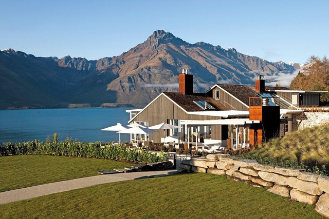 Điểm dừng chân cuối cùng là Matakauri Lodge, cạnh hồ Wakatipu.