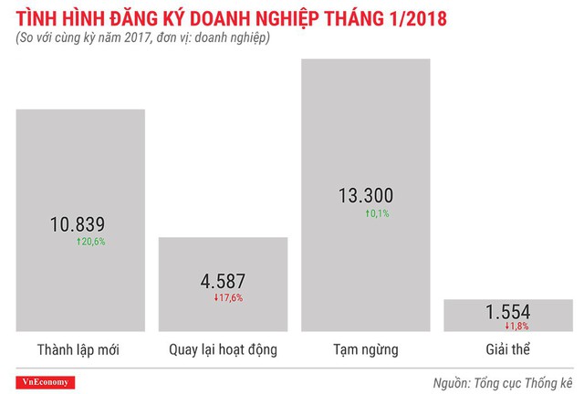 Kinh tế Việt Nam tháng 1/2018 qua những con số - Ảnh 12.