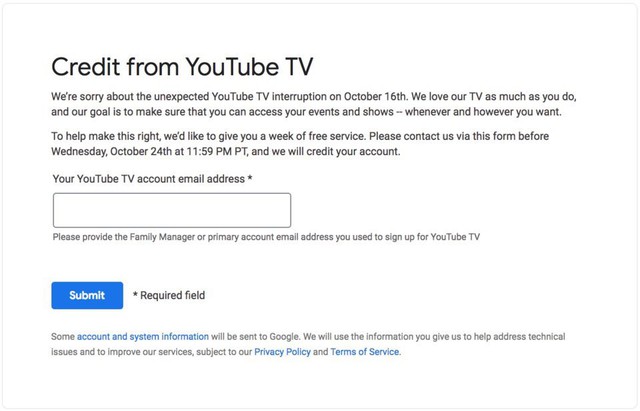 YouTube bồi thường cho người dùng một khoản tiền vì sự cố sập mạng vào tuần trước - Ảnh 2.