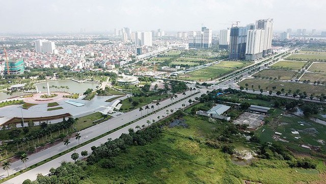  Mãn nhãn với con đường có 10 làn chuẩn bị thông xe ở Hà Nội - Ảnh 1.