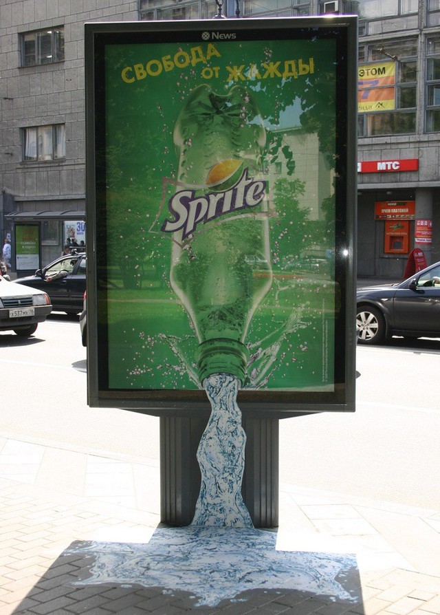 Những biển quảng cáo đường phố xứng đáng được gọi là tác phẩm nghệ thuật sắp đặt - Ảnh 14.