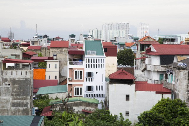Ngôi nhà ống 41m² trên đất méo nhưng với thiết kế tài tình, góc nào nhìn cũng đẹp như tranh nghệ thuật ở Hà Nội - Ảnh 1. Ngôi nhà ống 41m² trên đất méo nhưng với thiết kế tài tình, góc nào nhìn cũng đẹp như tranh nghệ thuật ở Hà Nội - Ảnh 1.