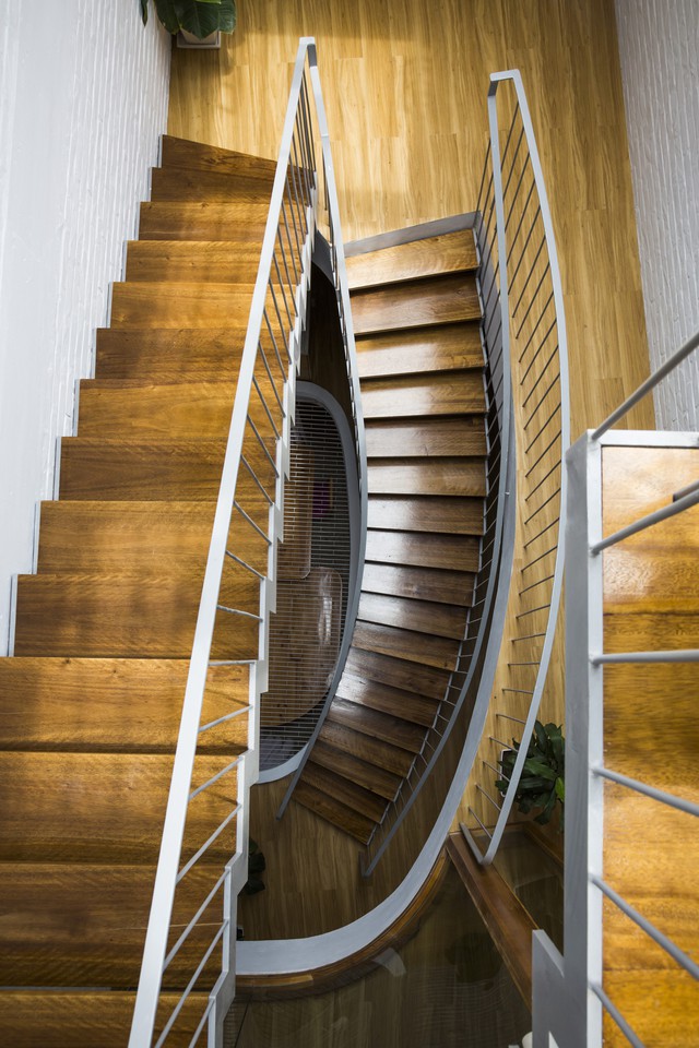 Ngôi nhà ống 41m² trên đất méo nhưng với thiết kế tài tình, góc nào nhìn cũng đẹp như tranh nghệ thuật ở Hà Nội - Ảnh 14. Ngôi nhà ống 41m² trên đất méo nhưng với thiết kế tài tình, góc nào nhìn cũng đẹp như tranh nghệ thuật ở Hà Nội - Ảnh 14.