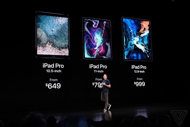 Apple giới thiệu iPad Pro mới, khung vát phẳng như iPhone 5, có Face ID, 4 viền màn hình mỏng đều, bút Apple Pencil mới sạc không dây, giá từ 799 USD - Ảnh 11.