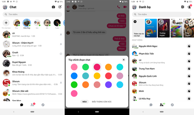 Người Việt cảm xúc lẫn lộn với giao diện mới của Facebook Messenger - Ảnh 1.