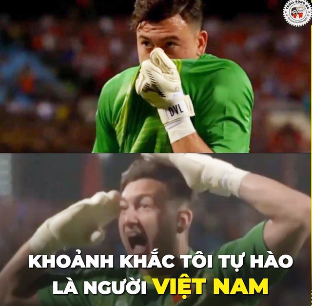 Khoảnh khắc thủ môn Việt kiều Đặng Văn Lâm hôn lên quốc kỳ gây xúc động mạnh với cộng đồng mạng - Ảnh 3.