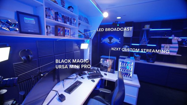 Bên trong studio của streamer nổi tiếng thế giới Ninja, khiến ai cũng mơ ước được ngồi chơi game ở đây một lần - Ảnh 1. Bên trong studio của streamer nổi tiếng thế giới Ninja, khiến ai cũng mơ ước được ngồi chơi game ở đây một lần - Ảnh 1.