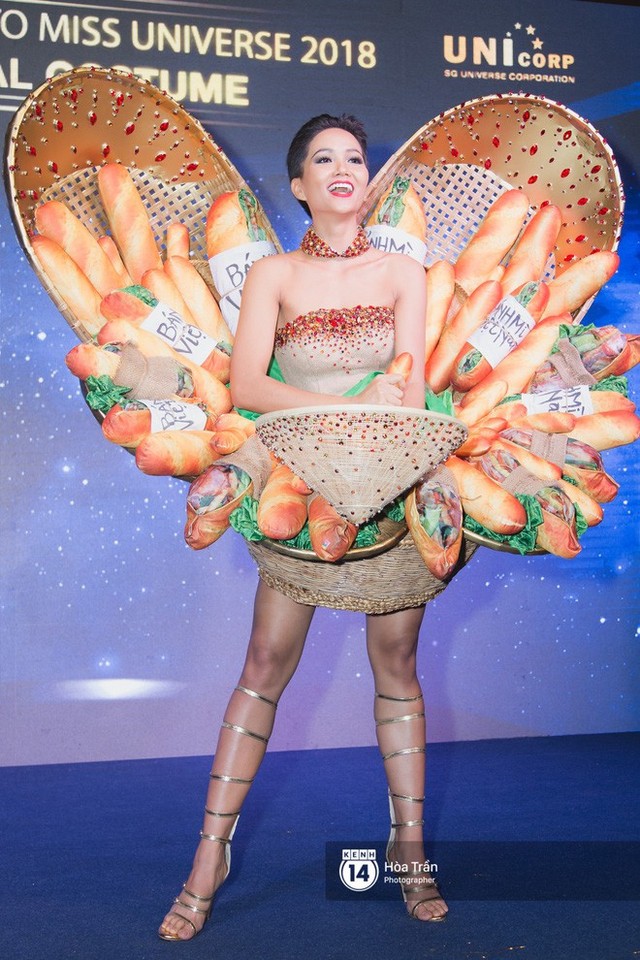 HHen Niê chính thức lựa chọn Bánh mì là trang phục dân tộc mang đến Miss Universe 2018 - Ảnh 6.