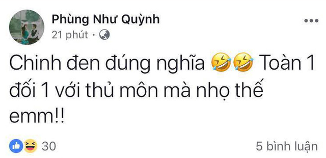 Nhọ nhất hôm nay là Hà Đức Chinh, mặt đối mặt với thủ môn bao lần vẫn không thể ghi bàn - Ảnh 3.