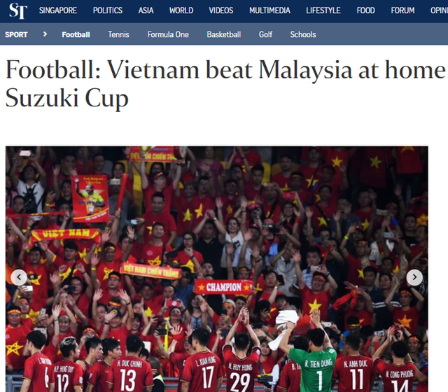 Báo Malaysia và quốc tế nói gì khi tuyển Việt Nam vô địch AFF Cup 2018? - Ảnh 11.