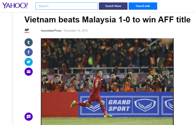 Báo Malaysia và quốc tế nói gì khi tuyển Việt Nam vô địch AFF Cup 2018? - Ảnh 13.