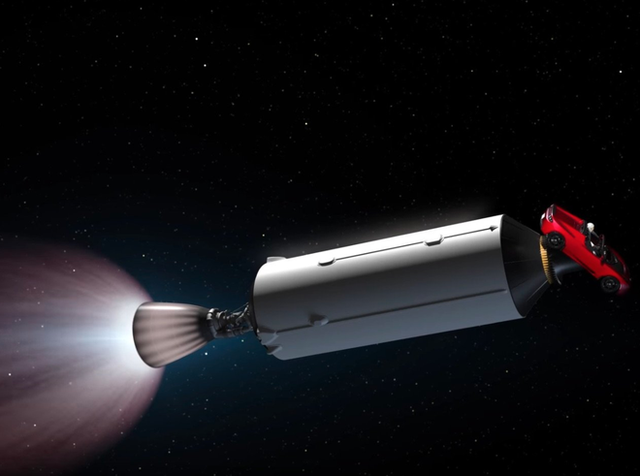 Elon Musk phóng xe Tesla Roadster vào vũ trụ vừa để chứng minh với thế giới, vừa là một chiêu marketing xuất chúng - Ảnh 1. Elon Musk phóng xe Tesla Roadster vào vũ trụ vừa để chứng minh với thế giới, vừa là một chiêu marketing xuất chúng - Ảnh 1.