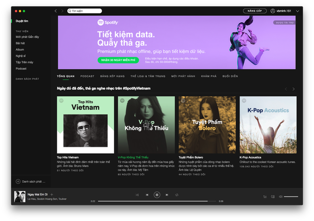 Đã có thể tải về Spotify tại VN, giá 59.000 đồng/tháng cho gói Premium - Ảnh 4.