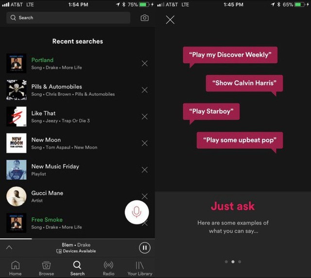 Spotify thử nghiệm tính năng tìm kiếm bằng giọng nói, rất có thể sẽ ra mắt loa thông minh để cạnh tranh với Apple - Ảnh 1.