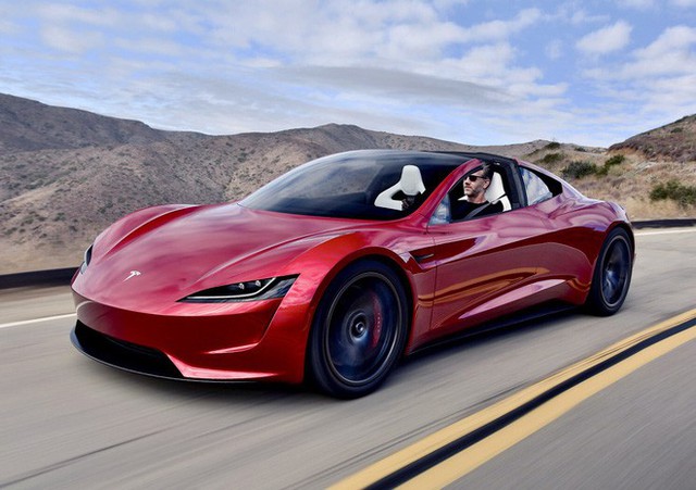 [Ảnh] Hé lộ loạt ảnh cực chất về siêu xe Tesla Roadster, dự kiến ra mắt vào năm 2020 tới - Ảnh 1.