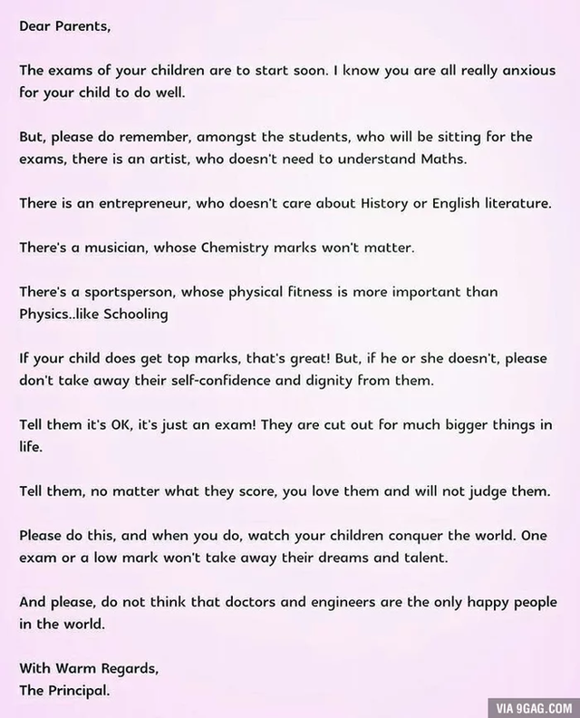  Điều gì trong bức thư của thầy hiệu trưởng gửi các phụ huynh khiến nó lan tỏa khắp thế giới suốt 2 năm qua? - Ảnh 1.