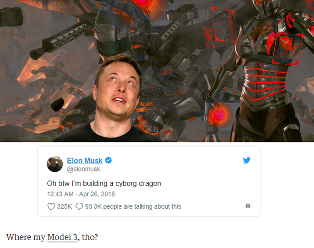 Elon Musk lên ý tưởng điên rồ tiếp theo: Chế tạo một con rồng máy và ngay lập tức bị fan đáp trả bằng một câu hỏi khó - Ảnh 2.