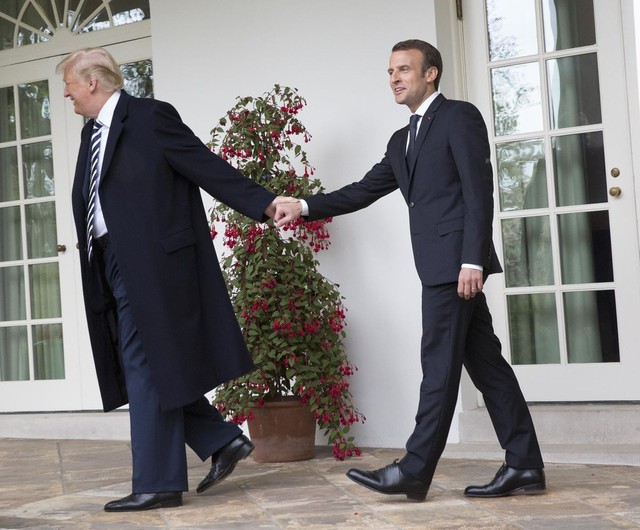 [Chùm ảnh] Quan hệ ấm áp của Tổng thống Pháp - Mỹ - Ảnh 2.