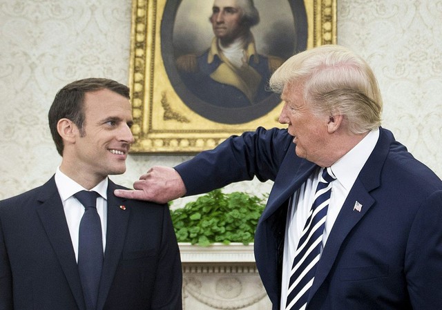 [Chùm ảnh] Quan hệ ấm áp của Tổng thống Pháp - Mỹ - Ảnh 4.