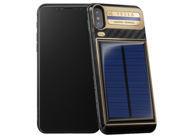 Chiếc iPhone X mạ vàng đắt nhất thế giới dành cho Elon Musk với kiểu dáng vô cùng kì quặc - Ảnh 1.