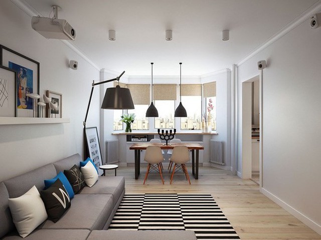  Thiết kế căn hộ sáng tạo theo phong cách Scandinavian - Ảnh 2.